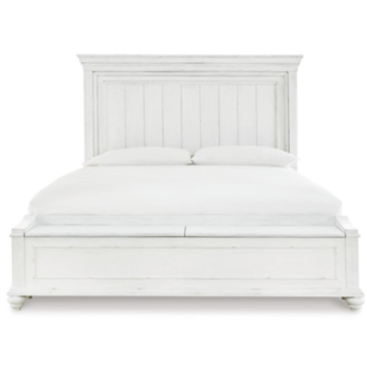 Kanwyn King Panel Bed with Storage Bench Beds Ashley Furniture 22