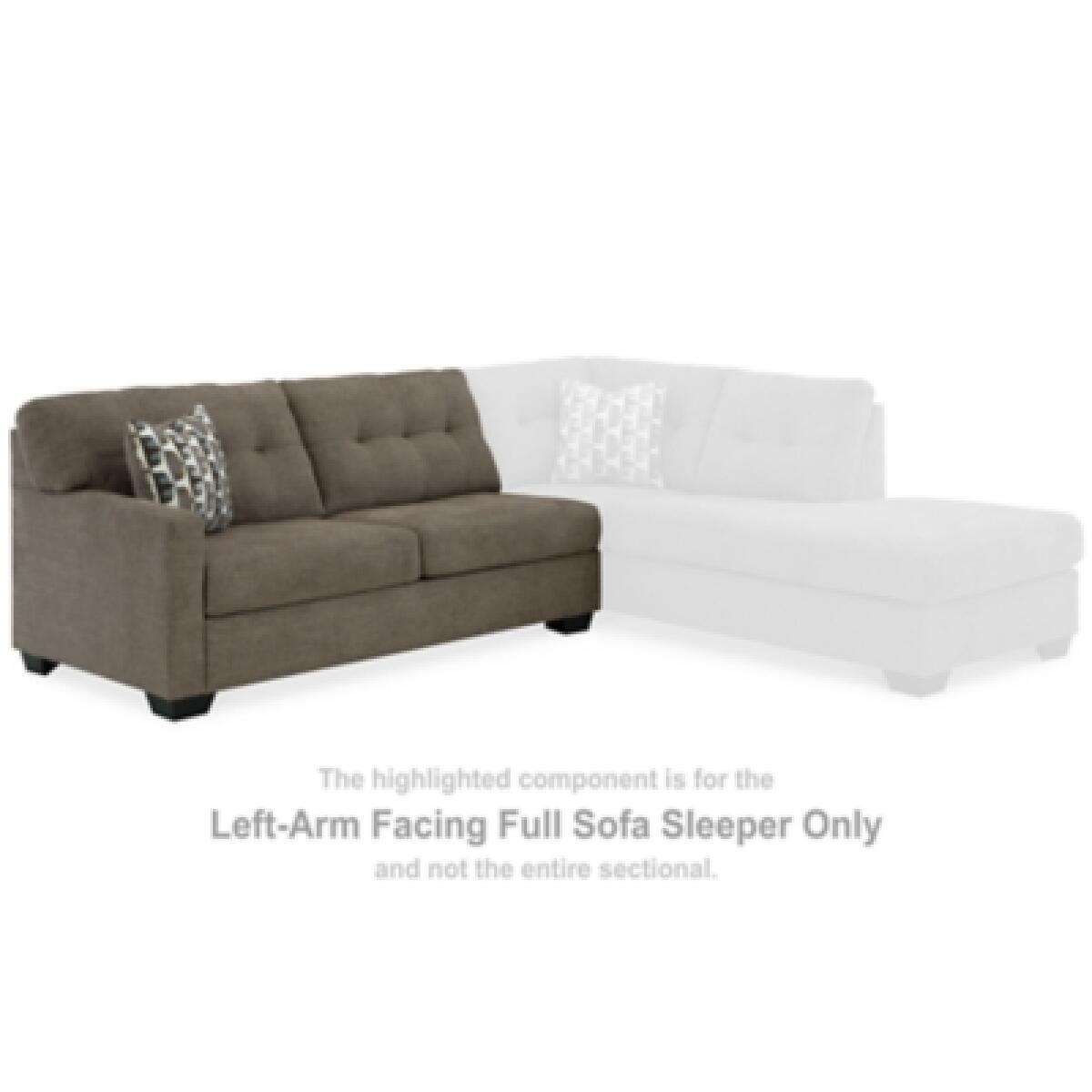 Mahoney Left-Arm Facing Full Sofa Sleeper Sleeper Sofas Ashley Furniture 9