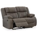 First Base Reclining Loveseat Loveseats Ashley Furniture 23
