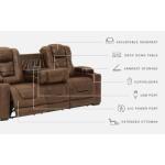 Owner’s Box Power Reclining Sofa Sofas Ashley Furniture 34