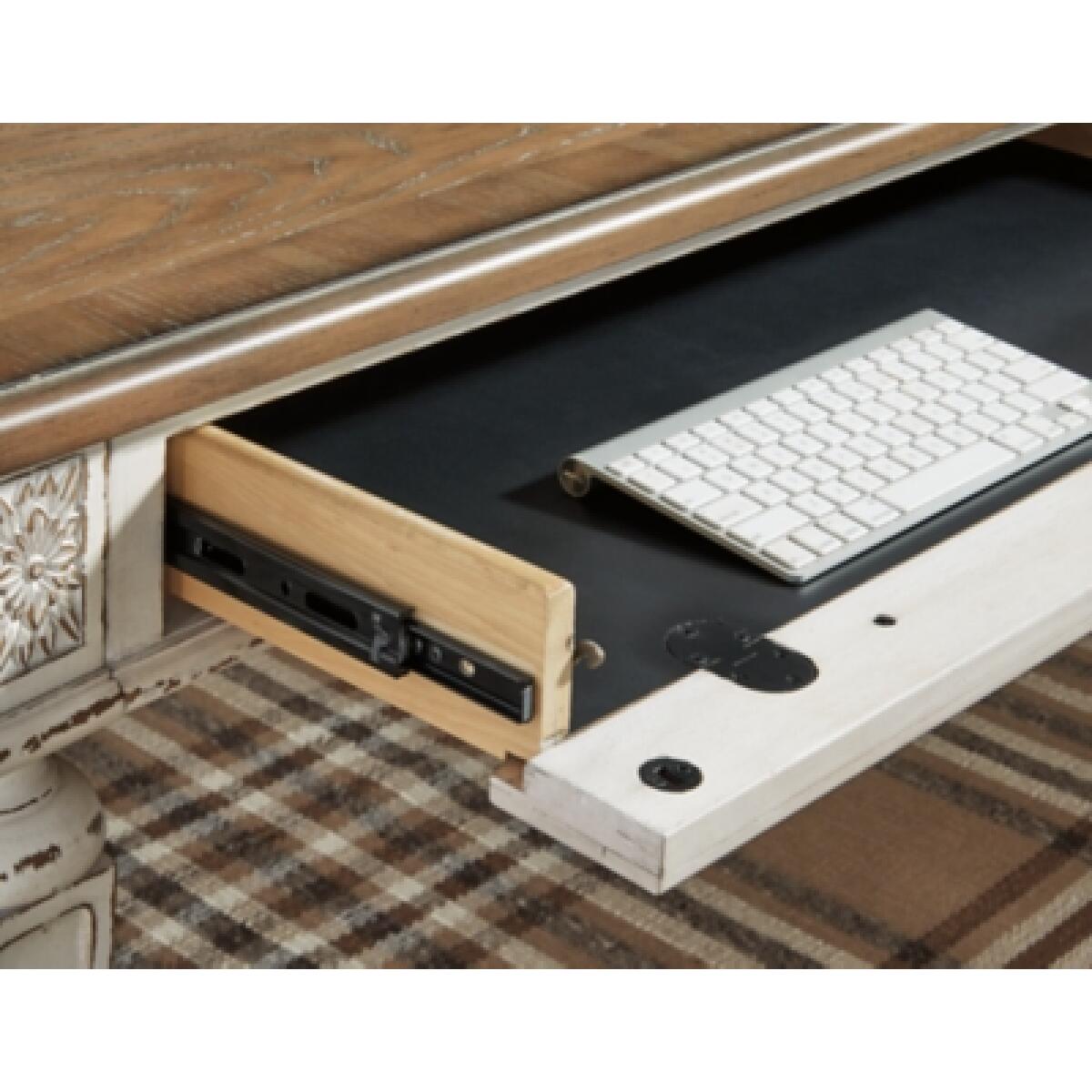 Realyn 2-Piece Home Office Desk Desks Ashley Furniture 20