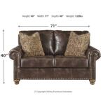 Nicorvo Loveseat Loveseats Ashley Furniture 19