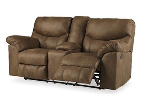 Boxberg Reclining Loveseat with Console Loveseats Ashley Furniture
