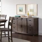 Madison County 60″ Barn Door Server Dining Storage Customizable 8