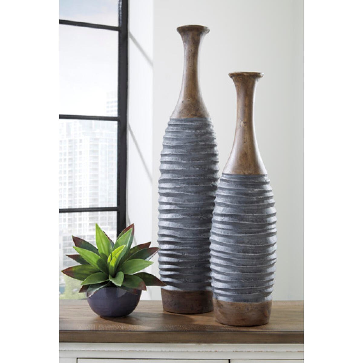 Blayze Vase (Set of 2) Accents Ashley Furniture 6