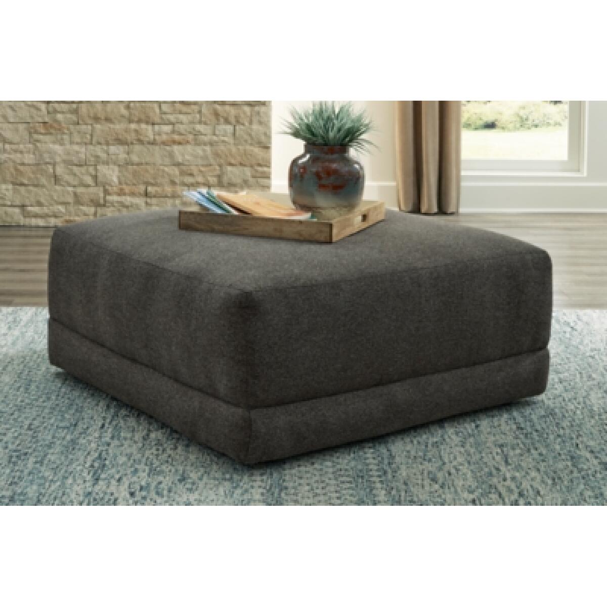 Evey Oversized Accent Ottoman Ottomans & Poufs Ashley Furniture 9