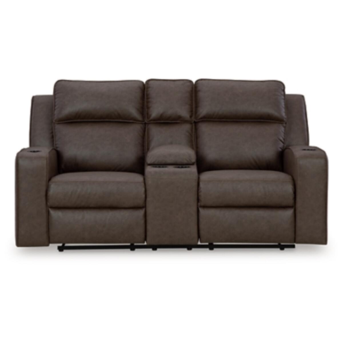 Lavenhorne Reclining Loveseat with Console Loveseats Ashley Furniture 14