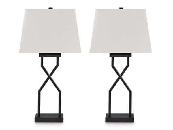 Brookthrone Table Lamp (Set of 2) Lighting Ashley Furniture