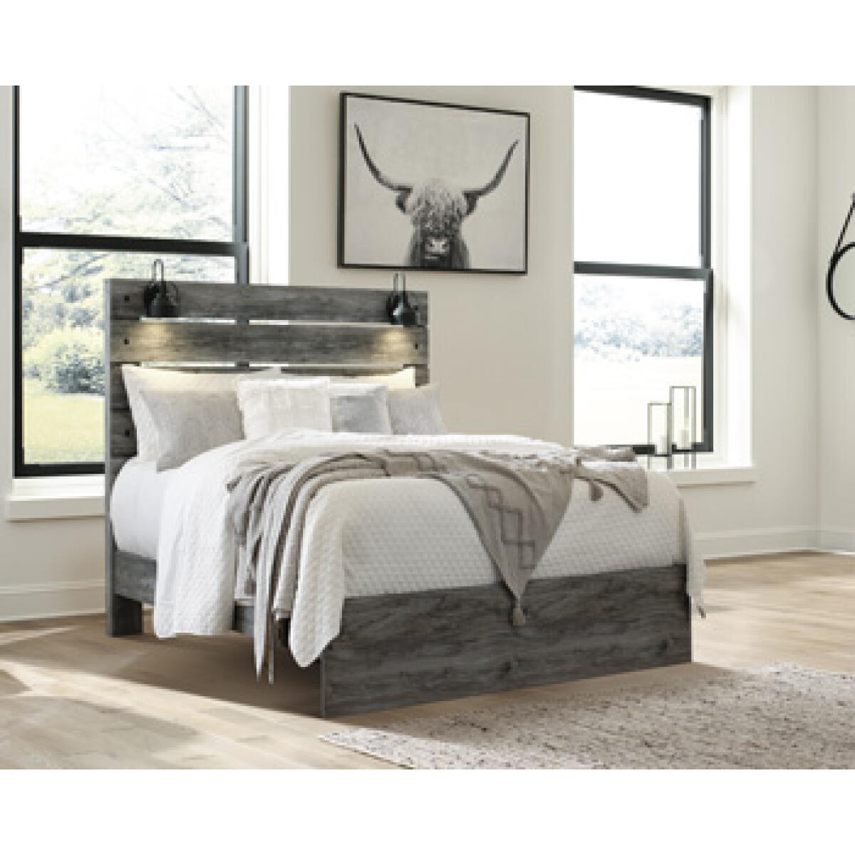 Baystorm Queen Panel Bed Beds Ashley Furniture 8
