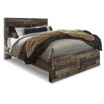 Derekson Queen Panel Bed with 2 Storage Drawers Beds Ashley Furniture 18