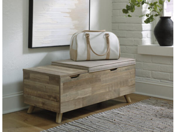 Yarlow Storage Bench Accent Furniture Ashley Furniture 25