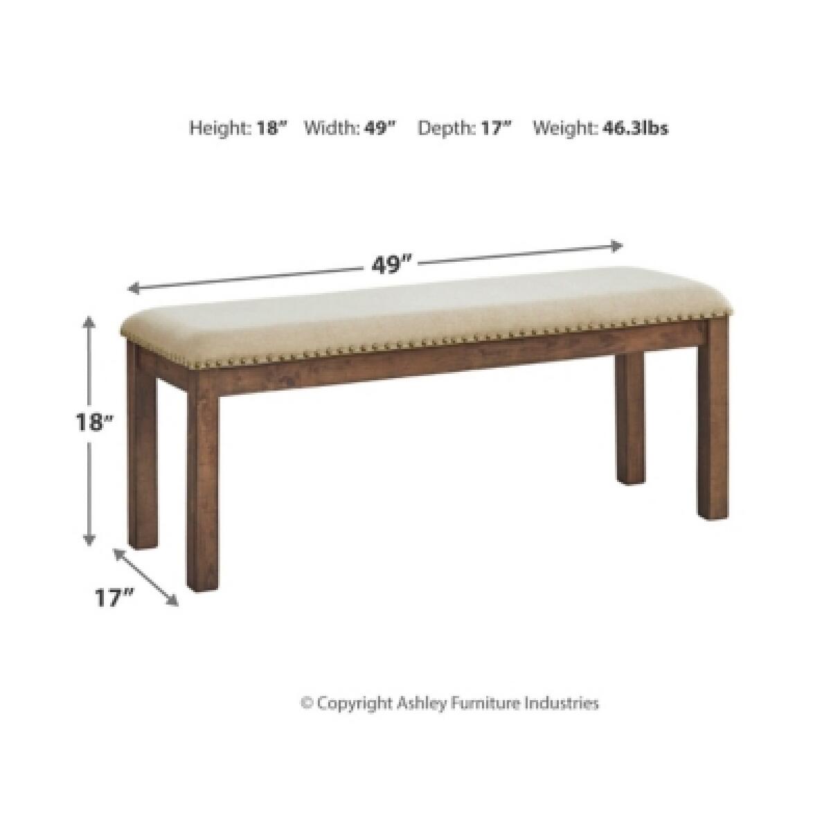 Moriville Dining Bench Accent Furniture Ashley Furniture 15