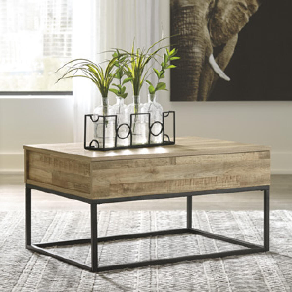 Gerdanet Lift-Top Coffee Table Cocktail & Coffee Tables Ashley Furniture 13