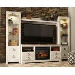 Willowton 4-Piece Entertainment Center with Electric Fireplace Fireplaces Ashley Furniture 13