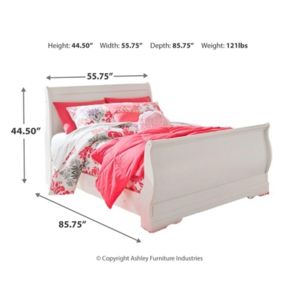 Anarasia Full Sleigh Bed Beds Ashley Furniture 10