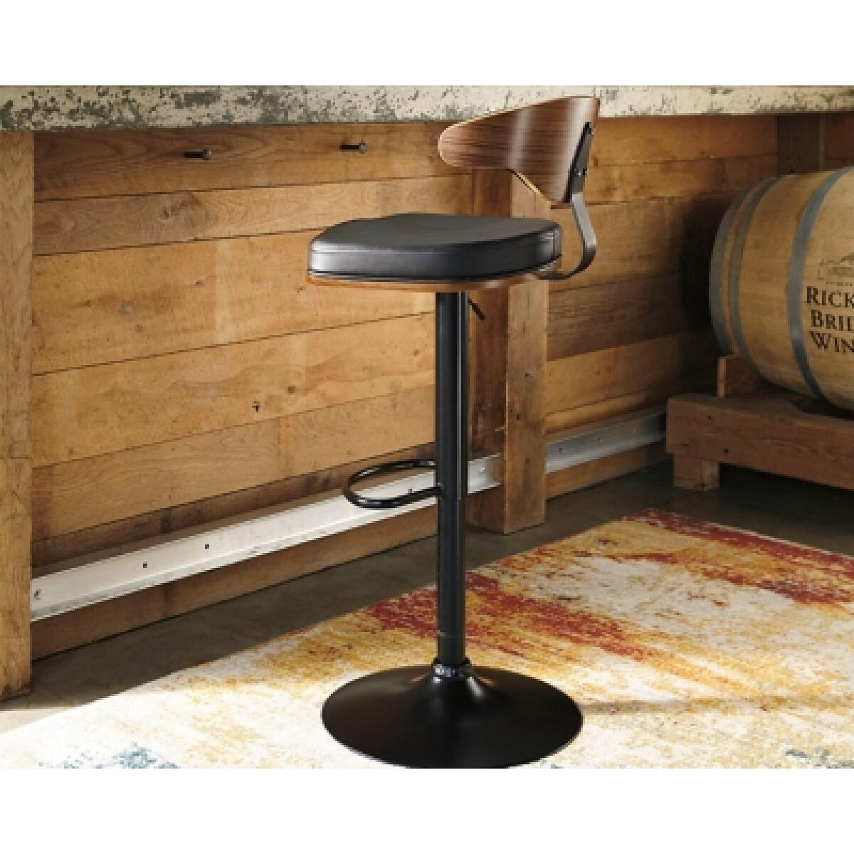 Bellatier Adjustable Height Bar Stool Barstools Ashley Furniture 11