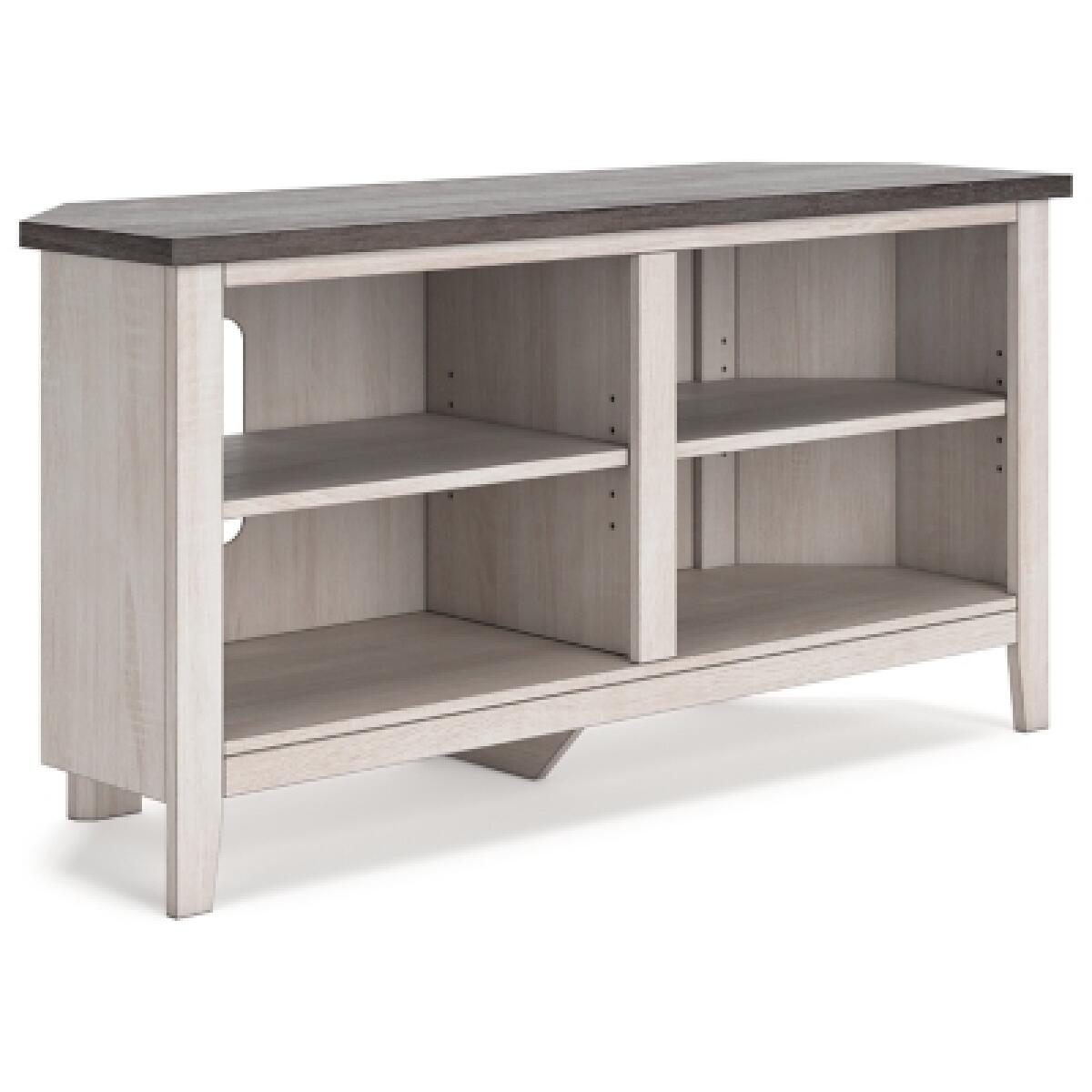 Dorrinson Corner TV Stand Entertainment Stands Ashley Furniture 12