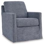 Nenana Next-Gen Nuvella Swivel Glider Accent Chair - Image 2