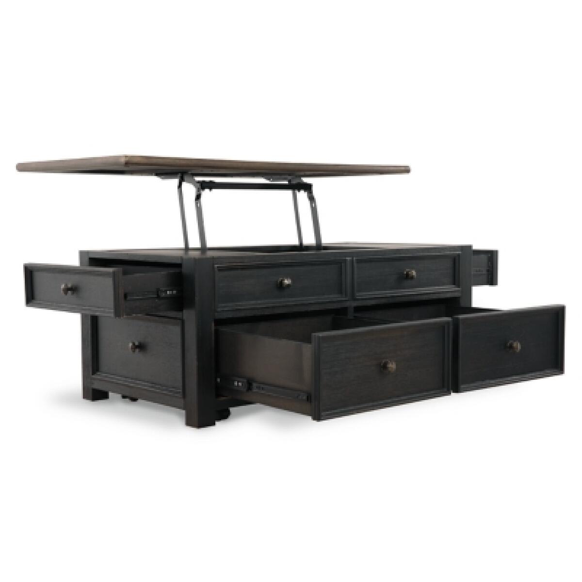 Tyler Creek Coffee Table with Lift Top Cocktail & Coffee Tables Ashley Furniture 20