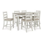 Skempton Counter Height Dining Table and Bar Stools (Set of 7) Dining Tables Ashley Furniture 19