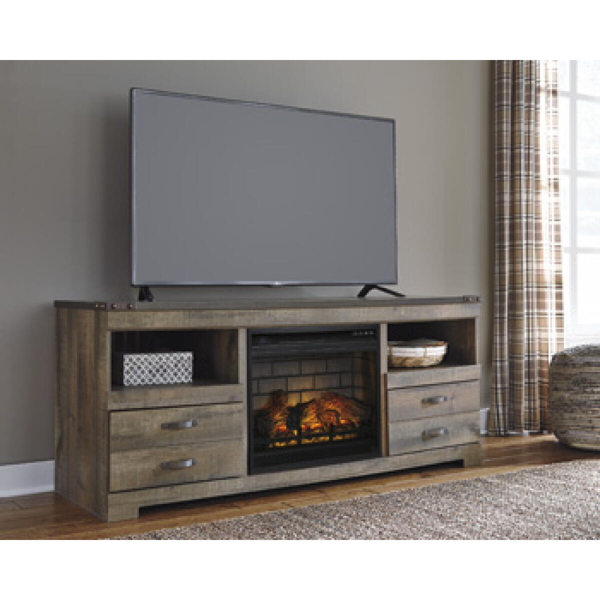 Trinell 63″ TV Stand with Electric Fireplace Fireplaces Ashley Furniture 5