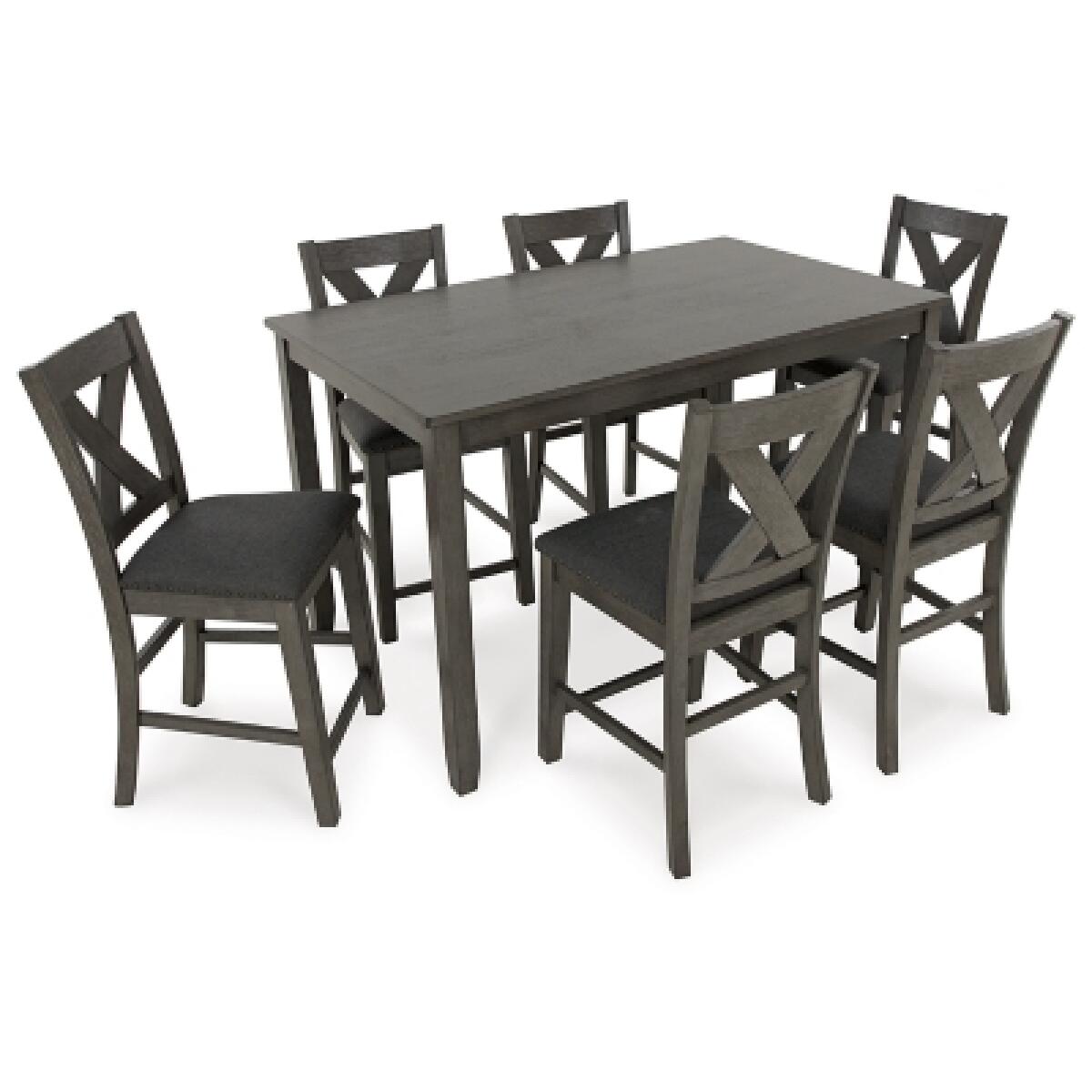 Caitbrook Counter Height Dining Table and Bar Stools (Set of 7) Dining Tables Ashley Furniture 21