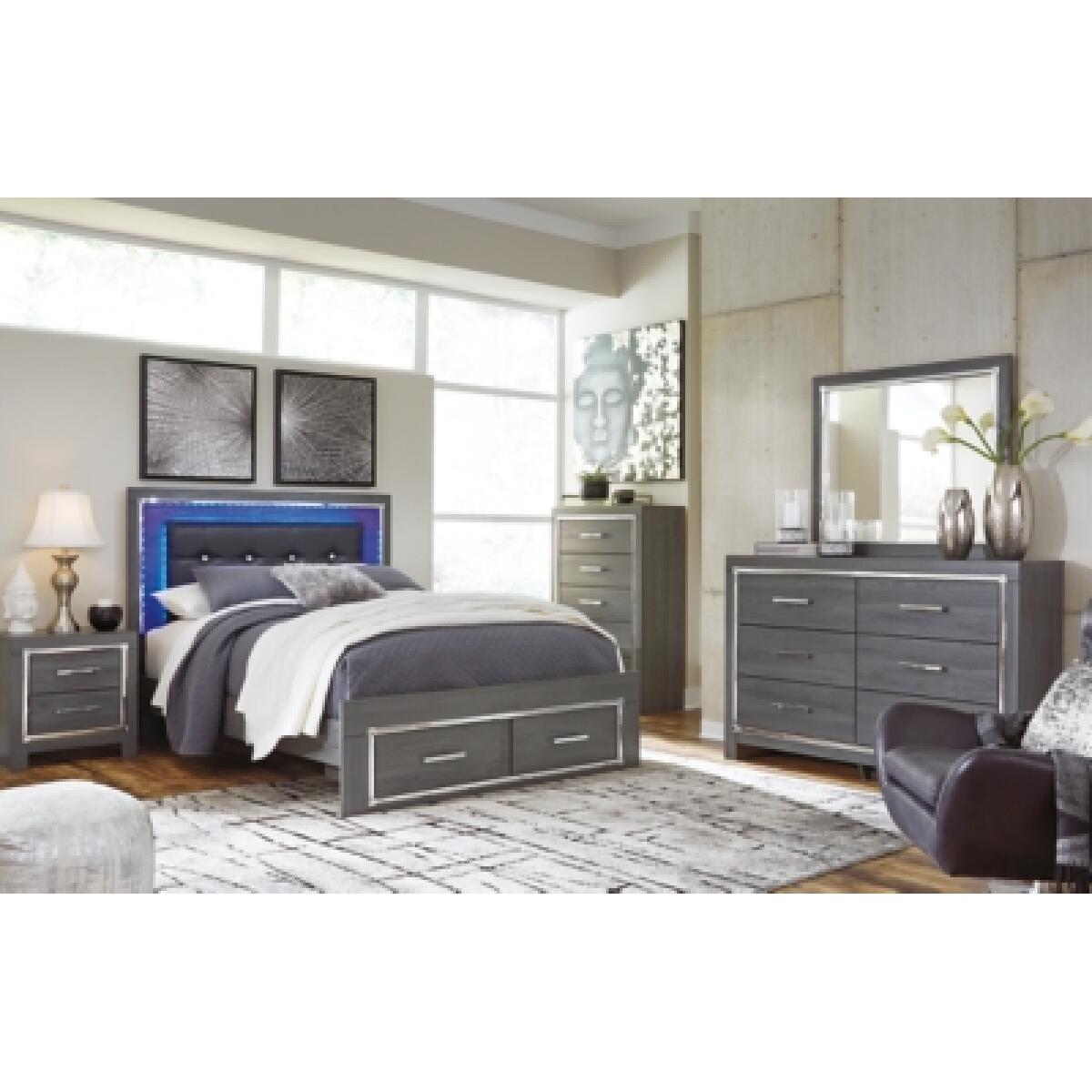 Lodanna Queen Panel Bed with 2 Storage Drawers Beds Ashley Furniture 14