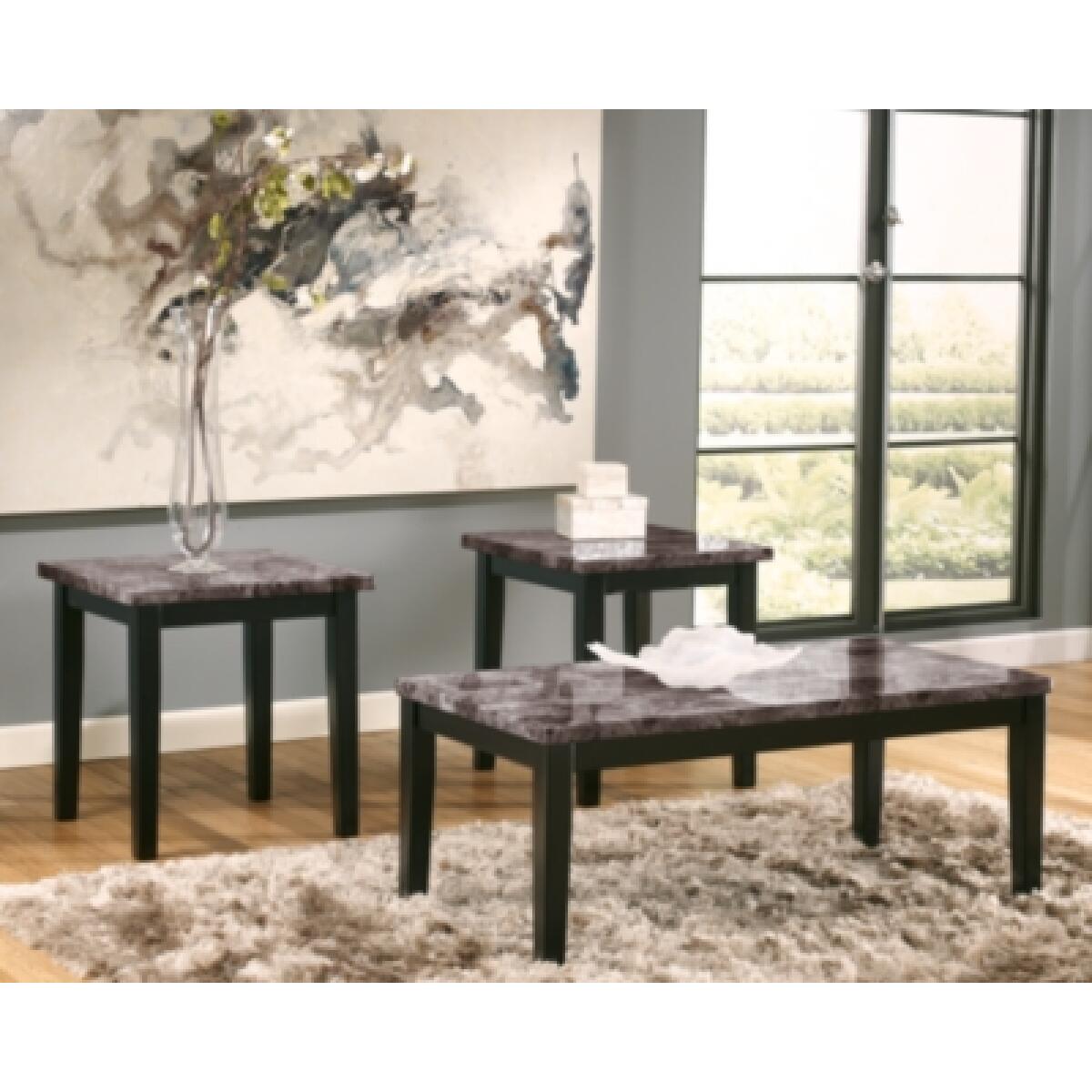 Maysville Table (Set of 3) Table Packages Ashley Furniture 9