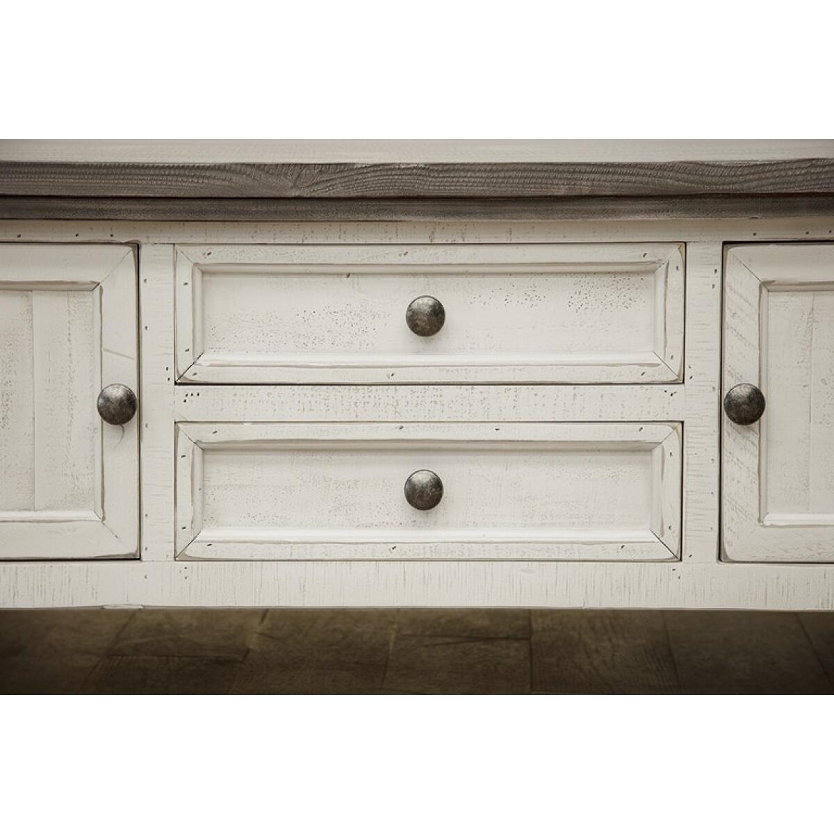 Stone 4 Drawers Cocktail Table IFD4691CKT Cocktail & Coffee Tables International Furniture Direct 6