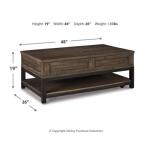 Johurst Coffee Table with Lift Top Cocktail & Coffee Tables Ashley Furniture 23