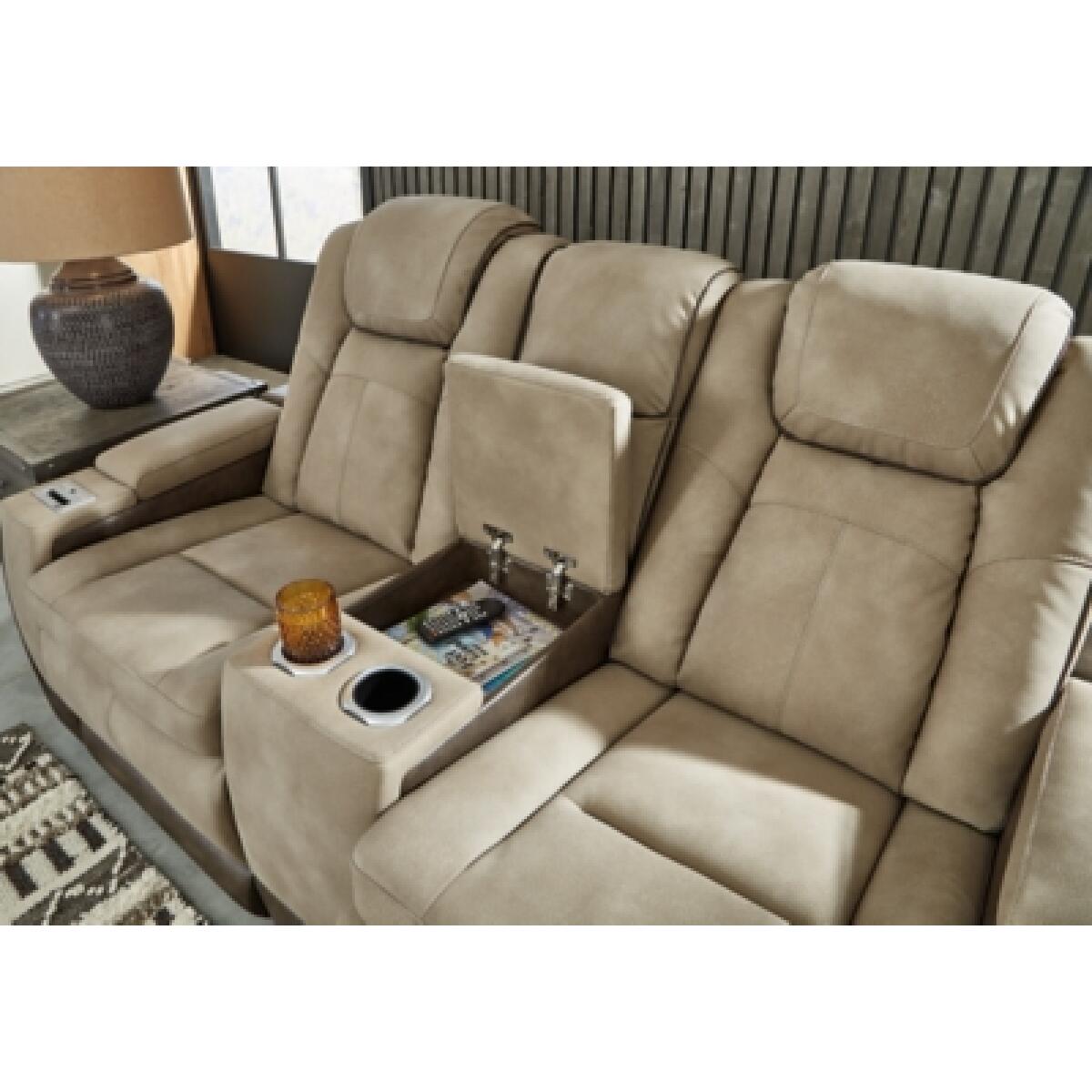 Next-Gen DuraPella Power Reclining Loveseat with Console Loveseats Ashley Furniture 23