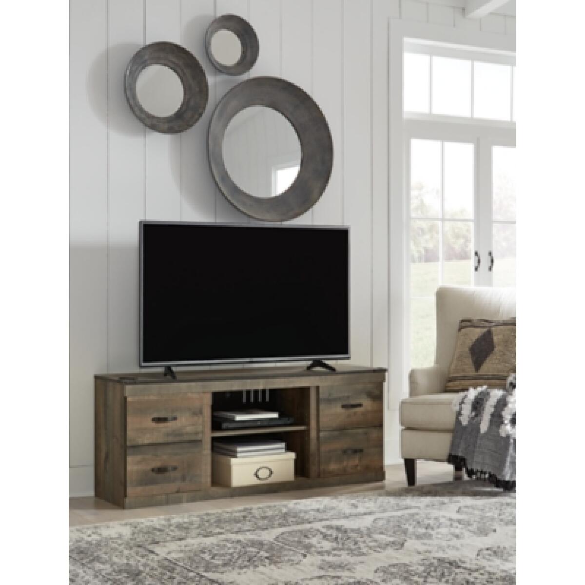 Trinell 60″ TV Stand Entertainment Stands Ashley Furniture 6