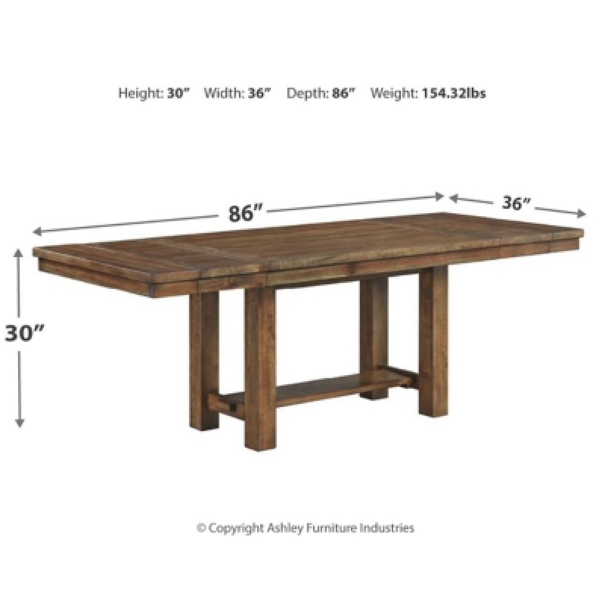 Moriville Dining Extension Table Dining Tables Ashley Furniture 18