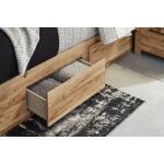 Hyanna Queen Panel Storage Bed with 2 Under Bed Storage Drawer Beds Ashley Furniture 23