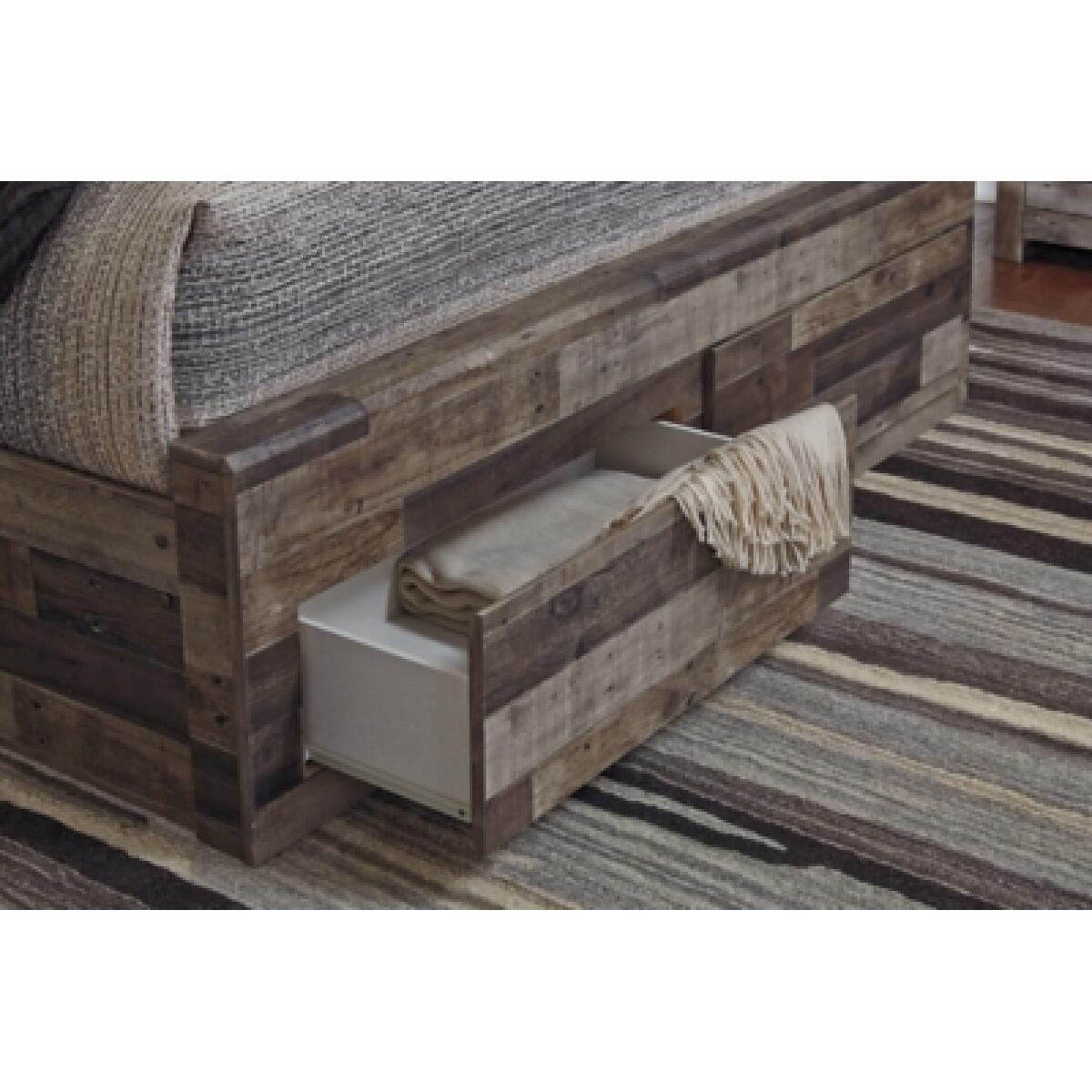 Derekson King Panel Bed with 2 Storage Drawers Beds Ashley Furniture 13