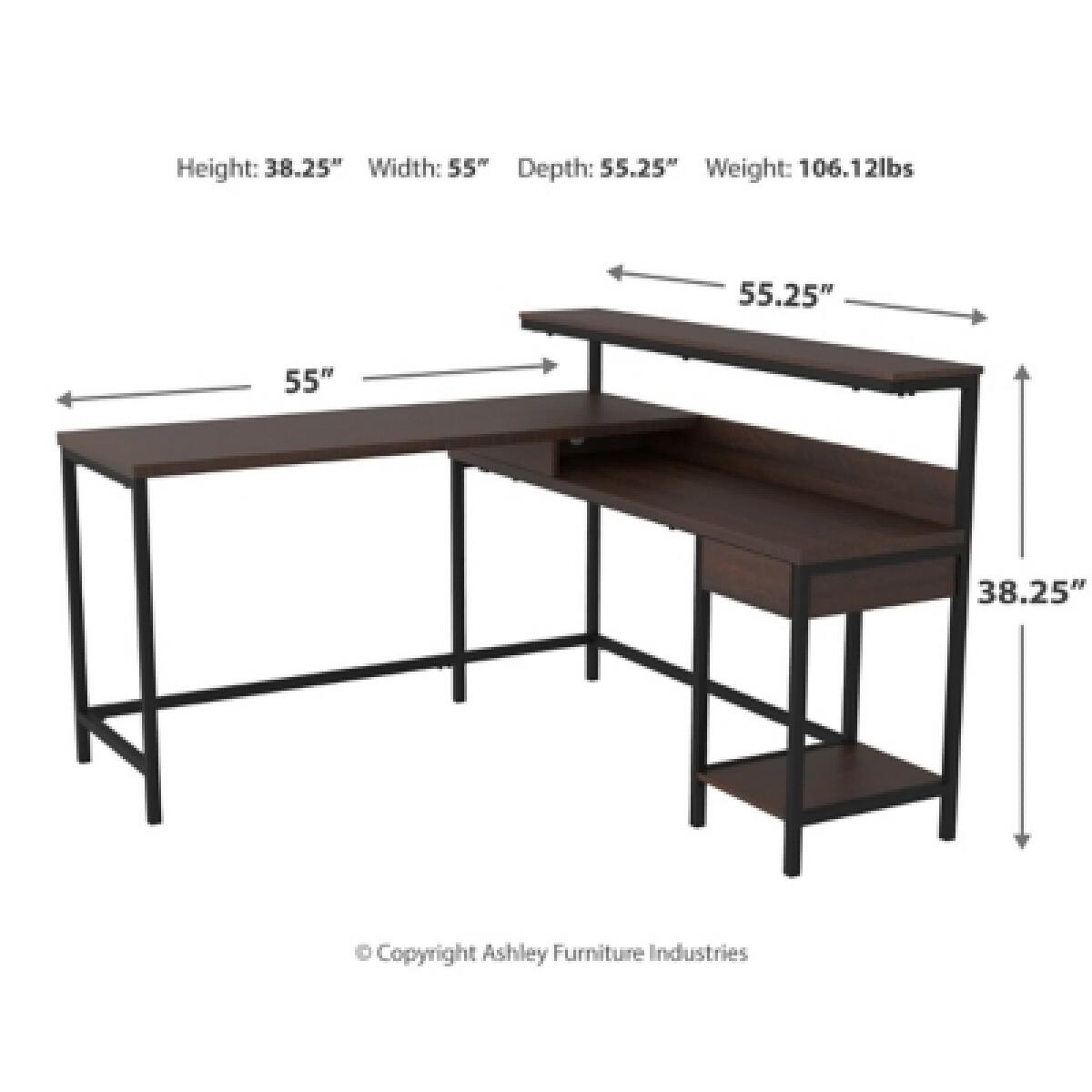 Camiburg Home Office L-Desk with Storage Desks Ashley Furniture 18