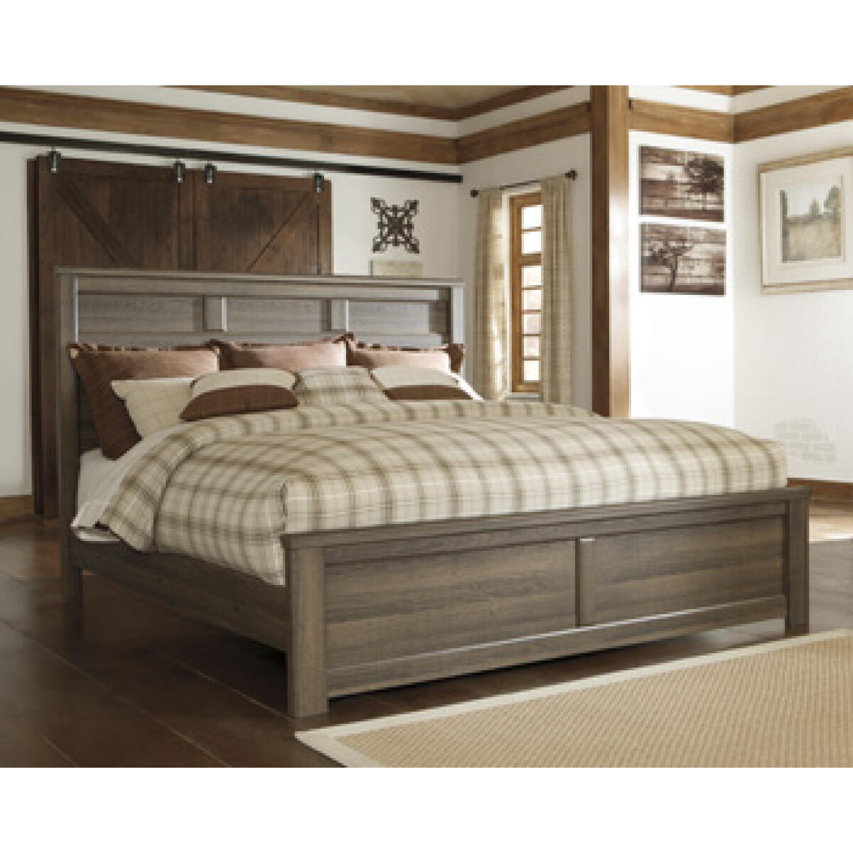 Juararo California King Panel Bed Beds Ashley Furniture 5