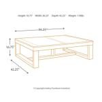 Watson Coffee Table Cocktail & Coffee Tables Ashley Furniture 14