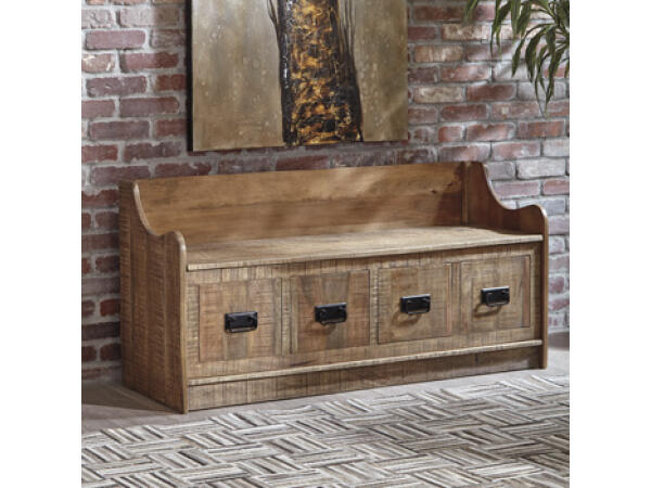 Garrettville Storage Bench Accent Furniture Ashley Furniture