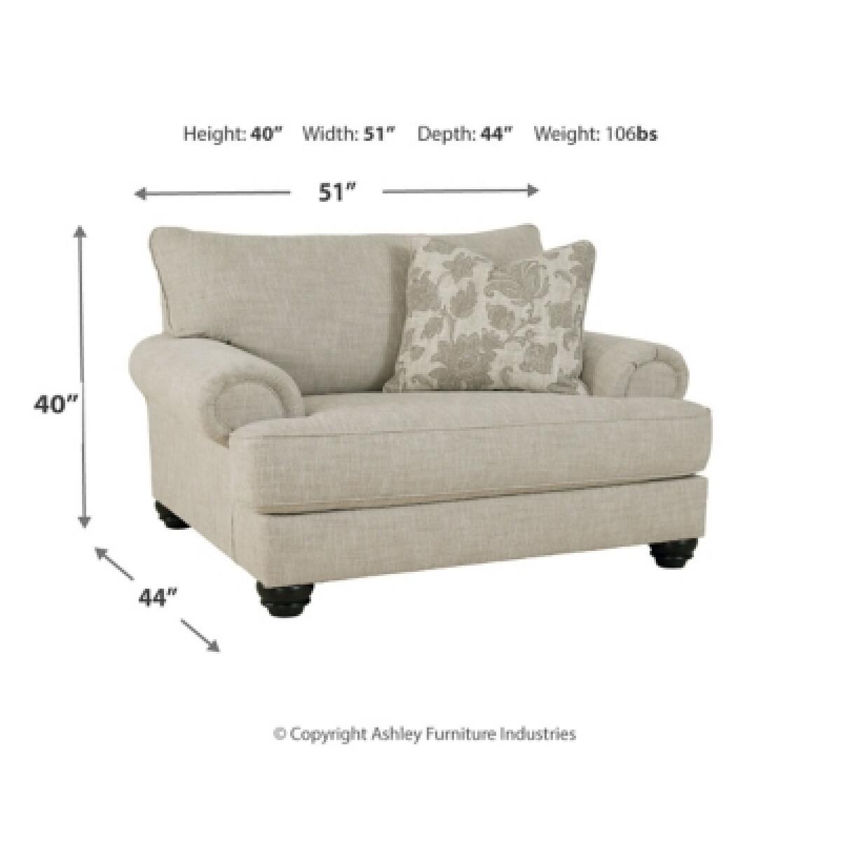 Asanti Oversized Chair Chairs Ashley Furniture 16