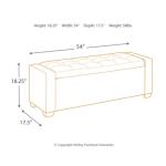 Benches Upholstered Storage Bench Accent Furniture Ashley Furniture 17