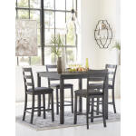 Bridson Counter Height Dining Table and Bar Stools (Set of 5) Dining Tables Ashley Furniture 23