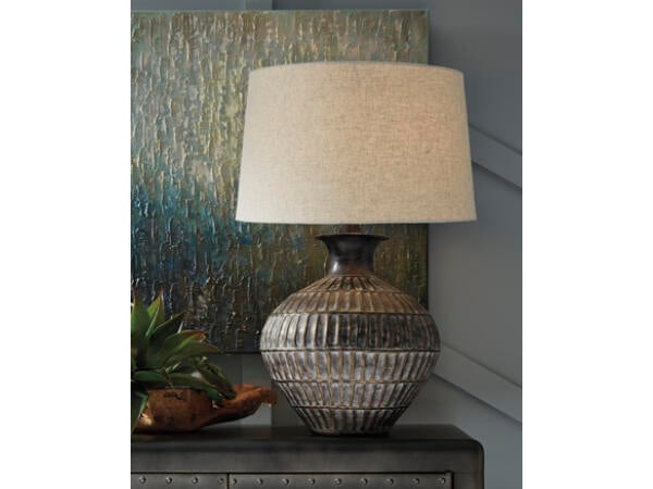 Magan Table Lamp Lighting Ashley Furniture