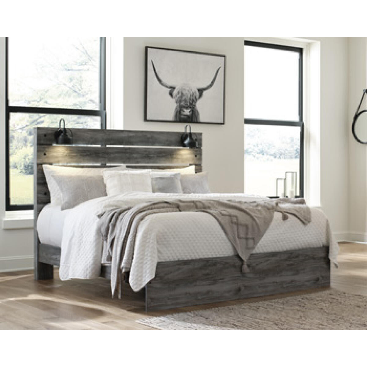 Baystorm King Panel Bed Beds Ashley Furniture 8