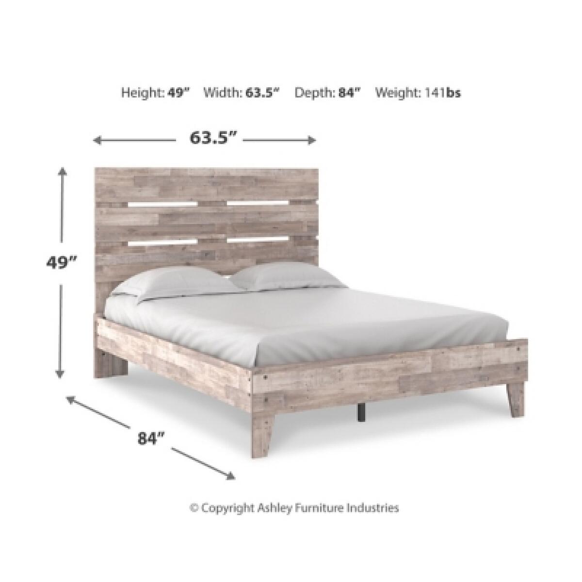 Neilsville Queen Panel Platform Bed Beds Ashley Furniture 18