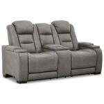 The Man-Den Power Reclining Loveseat with Console Loveseats Ashley Furniture 31