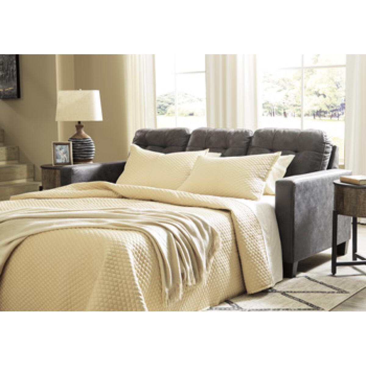 Venaldi Queen Sofa Chaise Sleeper Sleeper Sofas Ashley Furniture 8