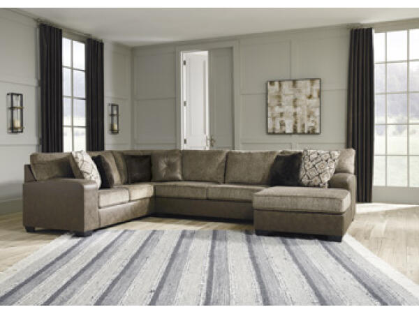 Abalone 3-Piece Sectional with Chaise Sectionals Ashley Furniture