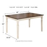 Whitesburg Dining Table Dining Tables Ashley Furniture 27