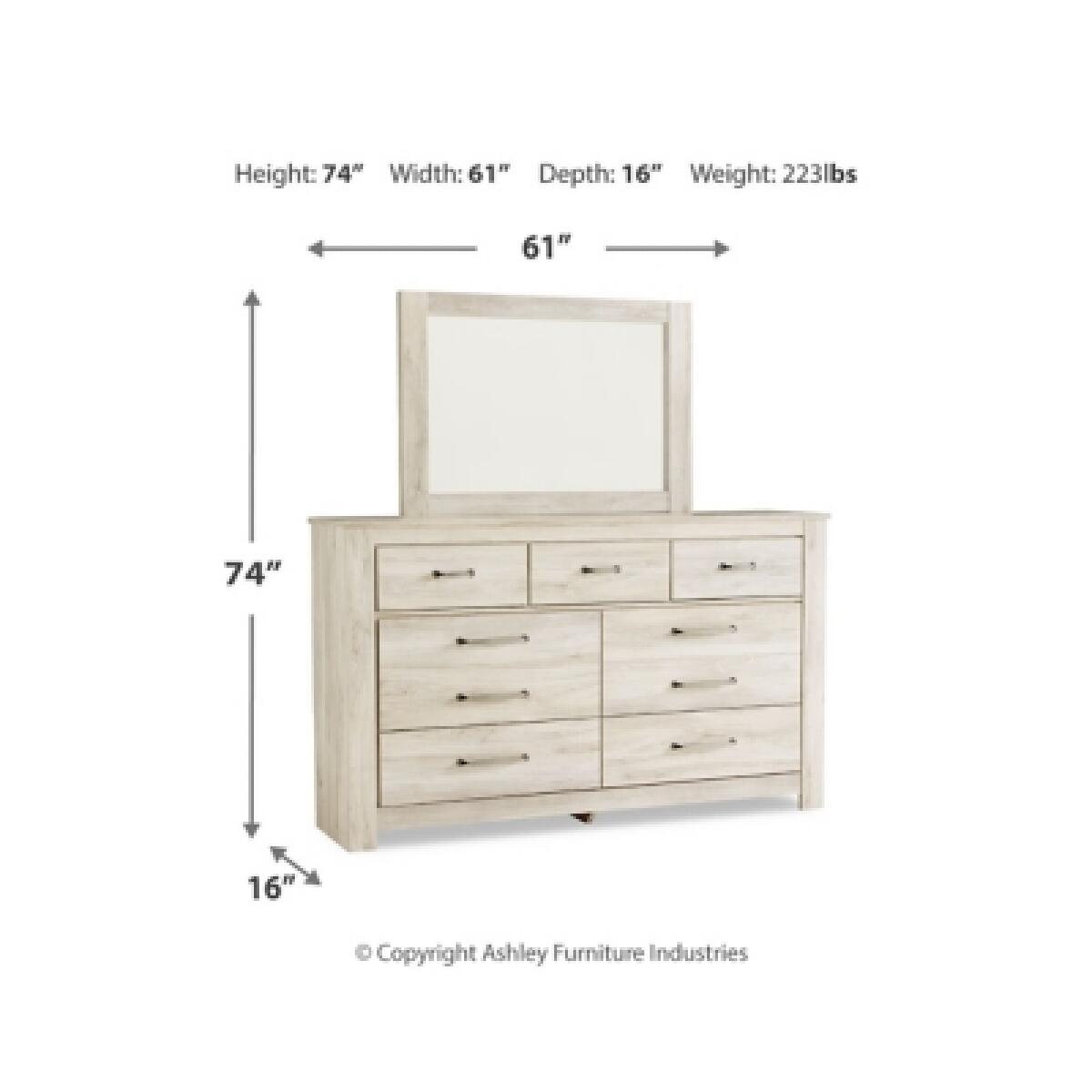 Bellaby Dresser and Mirror Dressers Ashley Furniture 10